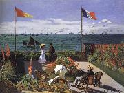 Garden at Sinte-Adresse, Claude Monet
